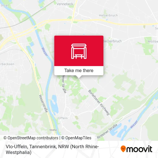 Карта Vlo-Uffeln, Tannenbrink