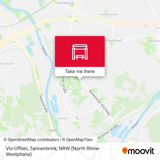 Карта Vlo-Uffeln, Tannenbrink