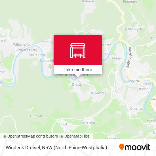 Карта Windeck Dreisel