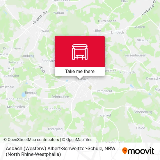 Asbach (Westerw) Albert-Schweitzer-Schule map