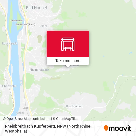 Карта Rheinbreitbach Kupferberg