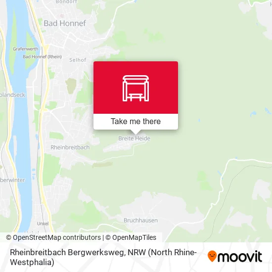 Карта Rheinbreitbach Bergwerksweg