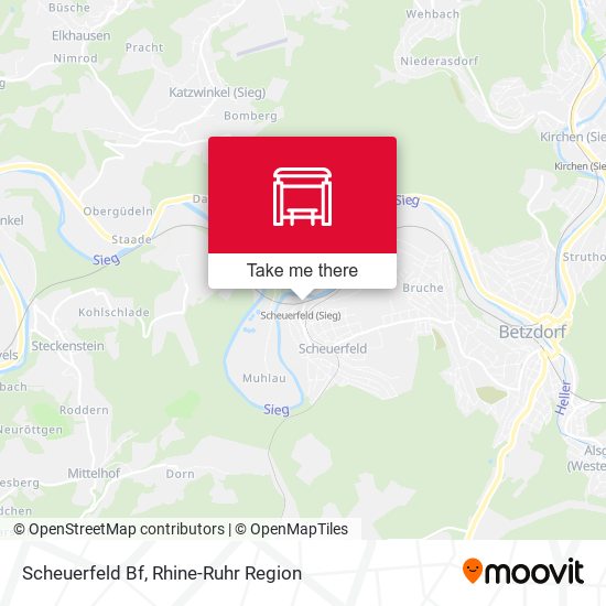 Карта Scheuerfeld Bf