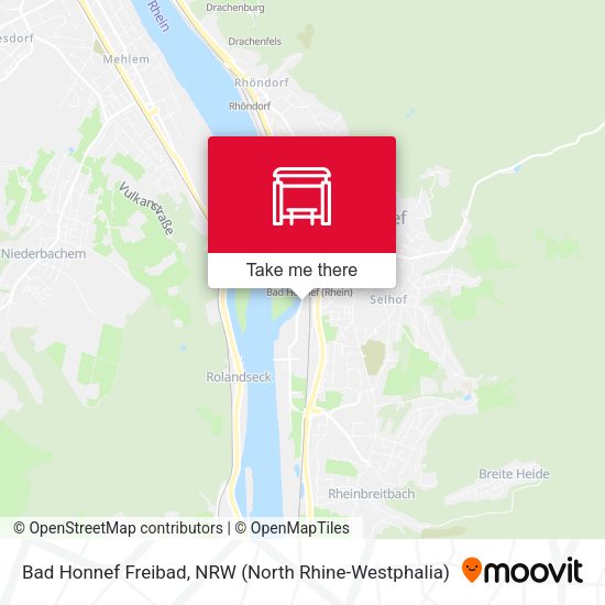 Карта Bad Honnef Freibad