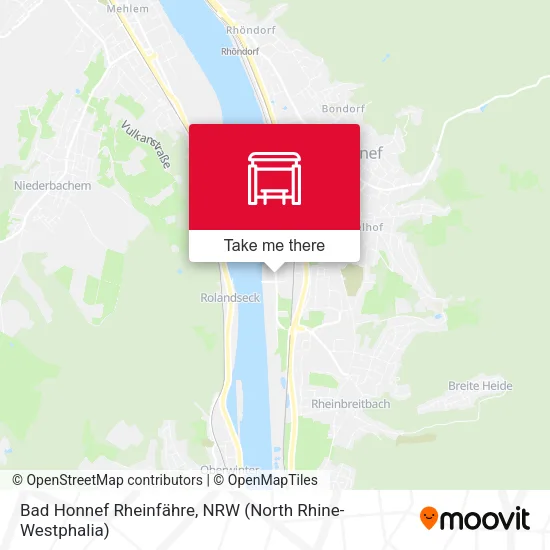 Карта Bad Honnef Rheinfähre