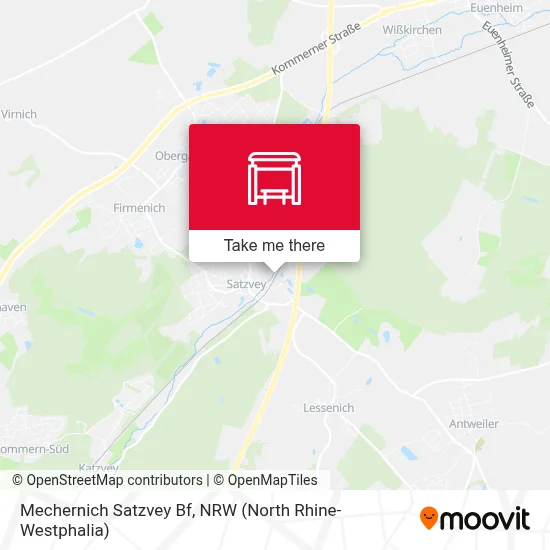 Mechernich Satzvey Bf map