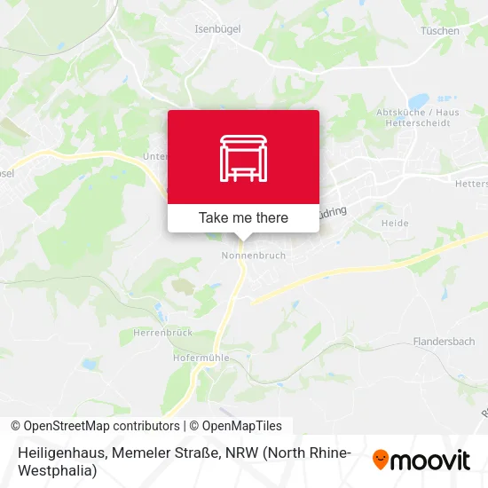 Карта Heiligenhaus, Memeler Straße