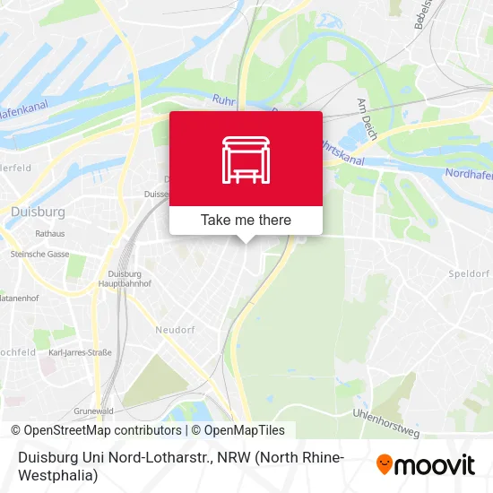 Карта Duisburg Uni Nord-Lotharstr.