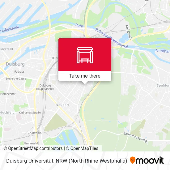 Карта Duisburg Universität