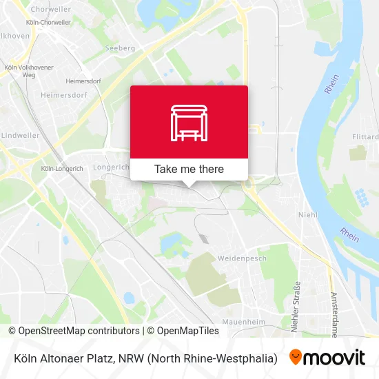 Карта Köln Altonaer Platz