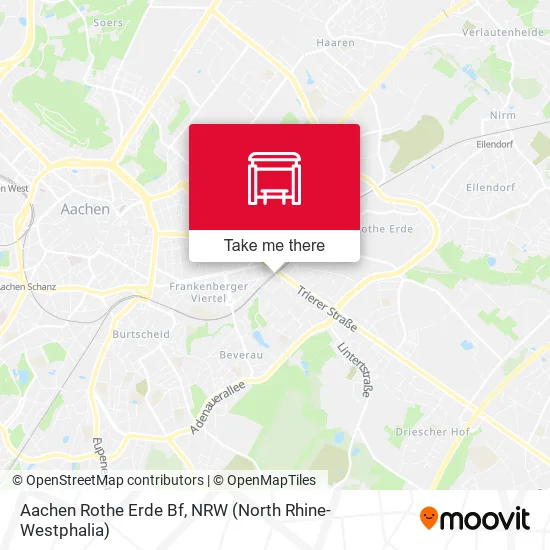Карта Aachen Rothe Erde Bf