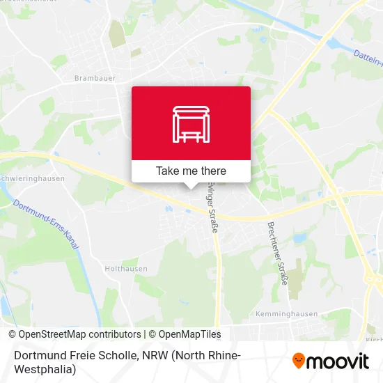 Dortmund Freie Scholle map