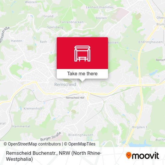 Карта Remscheid Buchenstr.