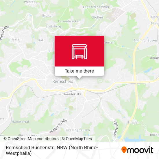 Remscheid Buchenstr. map