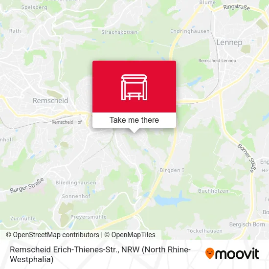Карта Remscheid Erich-Thienes-Str.
