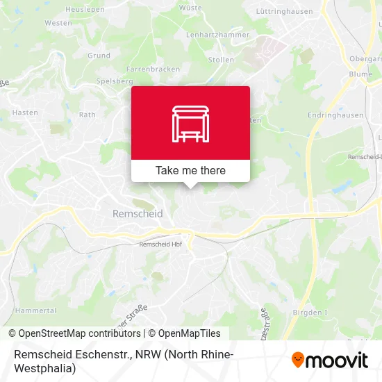 Remscheid Eschenstr. map