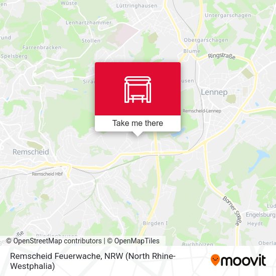Карта Remscheid Feuerwache