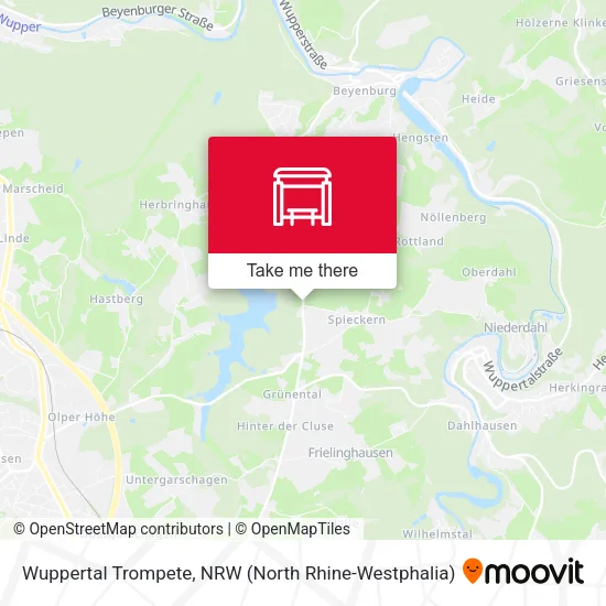 Карта Wuppertal Trompete