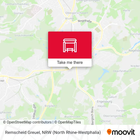 Remscheid Greuel map