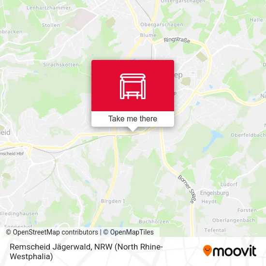 Карта Remscheid Jägerwald