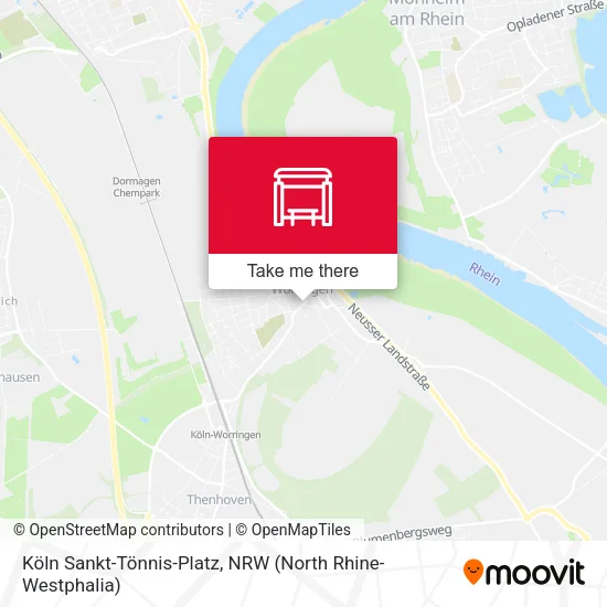 Карта Köln Sankt-Tönnis-Platz