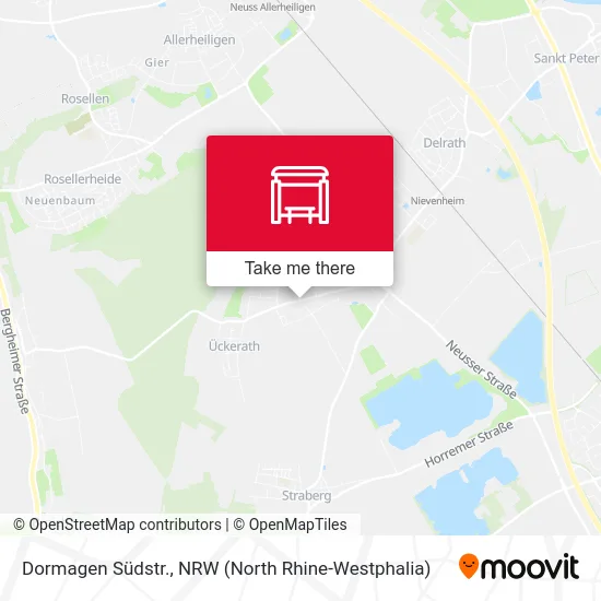 Dormagen Südstr. map