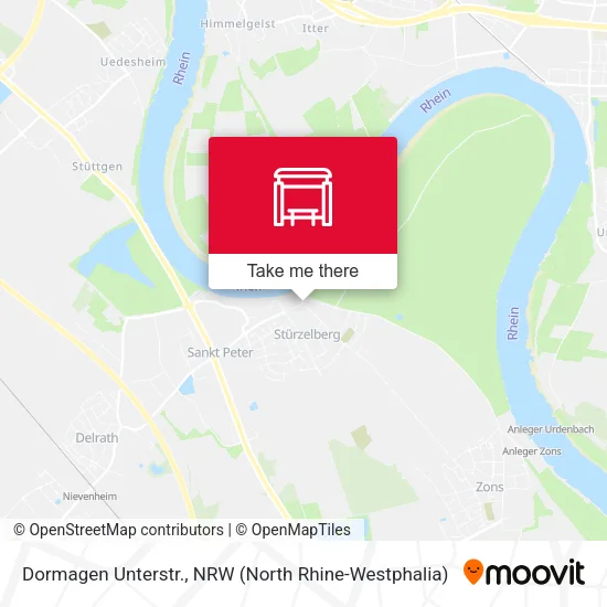 Карта Dormagen Unterstr.