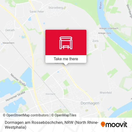 Карта Dormagen am Rosseböschchen