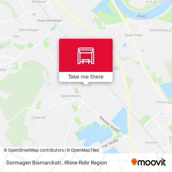 Dormagen Bismarckstr. map
