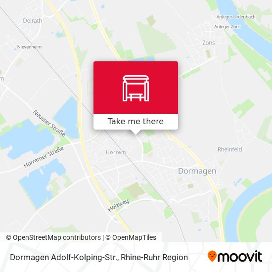 Dormagen Adolf-Kolping-Str. map