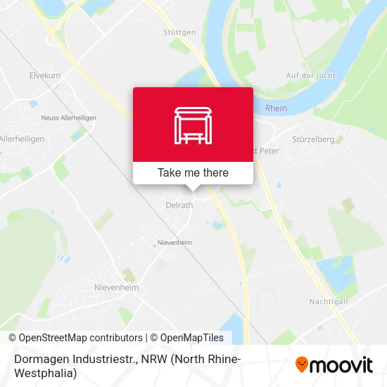 Карта Dormagen Industriestr.