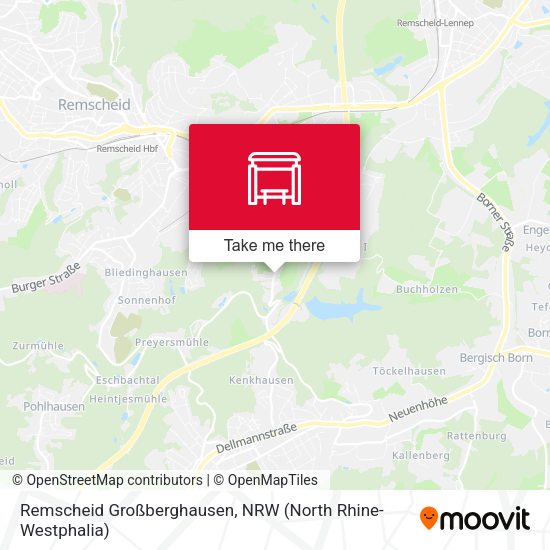 Карта Remscheid Großberghausen