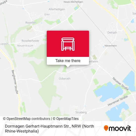 Карта Dormagen Gerhart-Hauptmann Str.