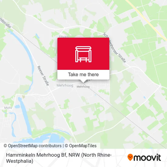 Карта Hamminkeln Mehrhoog Bf