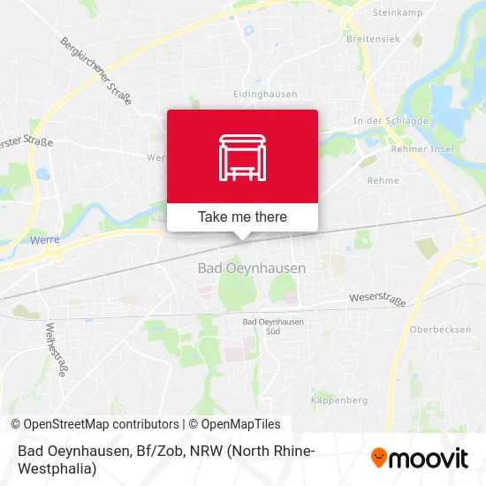 Карта Bad Oeynhausen, Bf/Zob