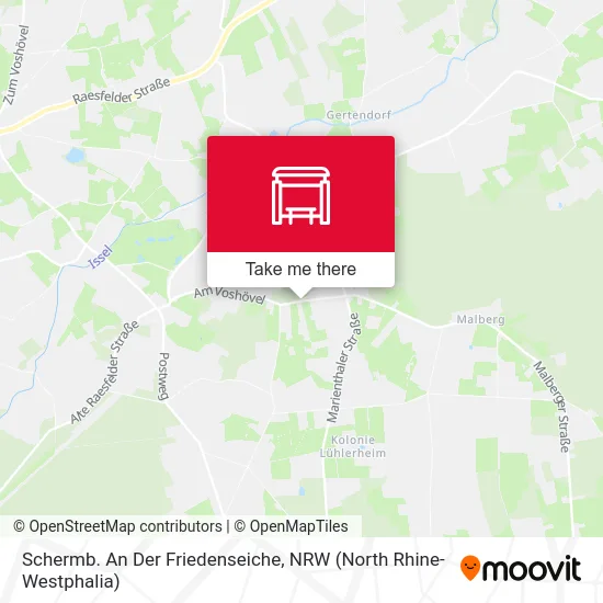 Карта Schermb. An Der Friedenseiche