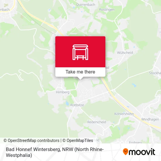 Карта Bad Honnef Wintersberg