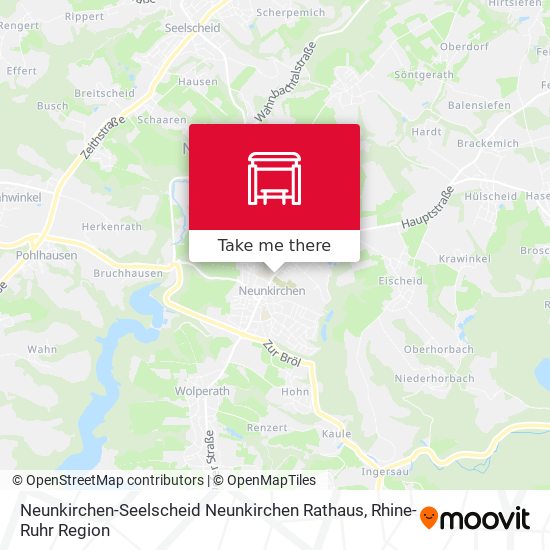 Neunkirchen-Seelscheid Neunkirchen Rathaus map