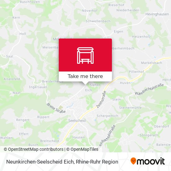 Neunkirchen-Seelscheid Eich map