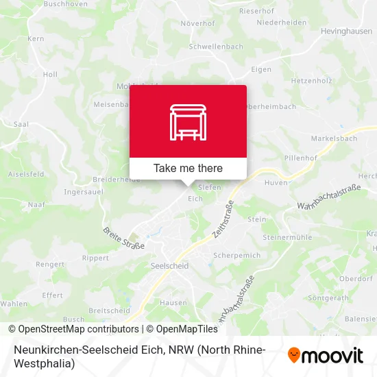 Карта Neunkirchen-Seelscheid Eich