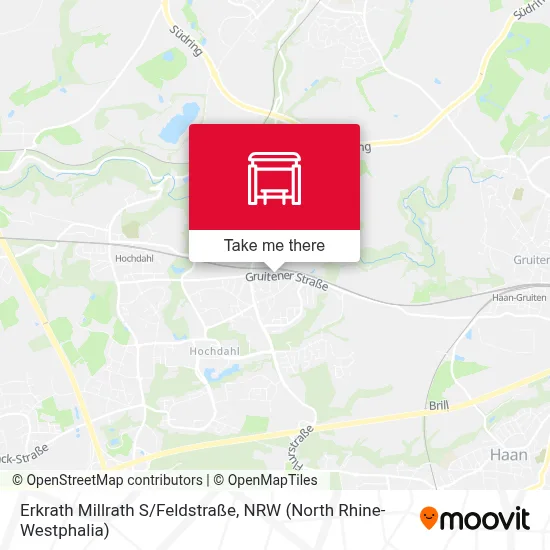 Erkrath Millrath S/Feldstraße map