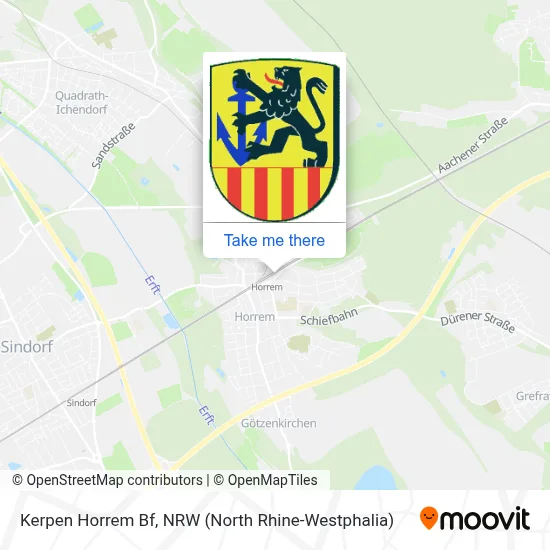 Kerpen Horrem Bf map