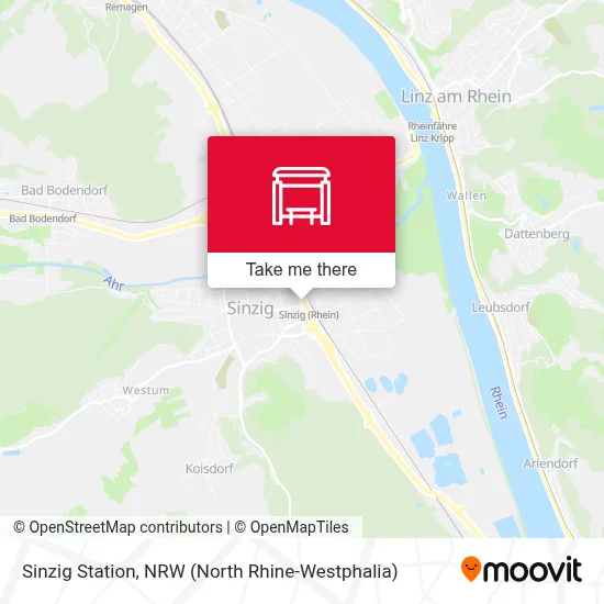 Sinzig Bf map