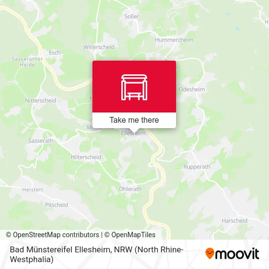 Карта Bad Münstereifel Ellesheim