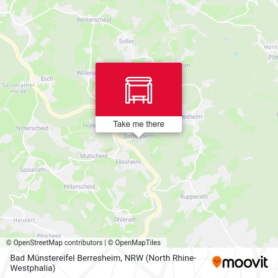 Bad Münstereifel Berresheim map