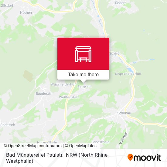 Карта Bad Münstereifel Paulstr.