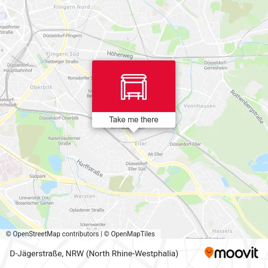 Карта D-Jägerstraße
