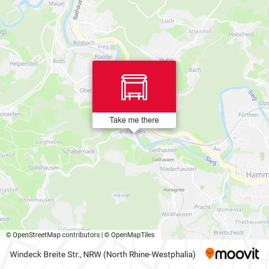 Карта Windeck Breite Str.