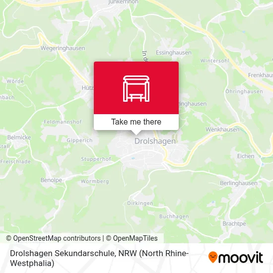 Drolshagen Sekundarschule map