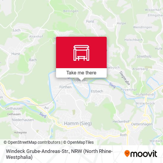 Windeck Grube-Andreas-Str. map